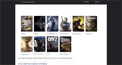 Desktop Screenshot of gamingreality.com